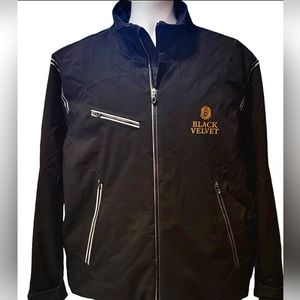 Very Rare Designer Black Velvet Whiskey EZEM Coat Warm